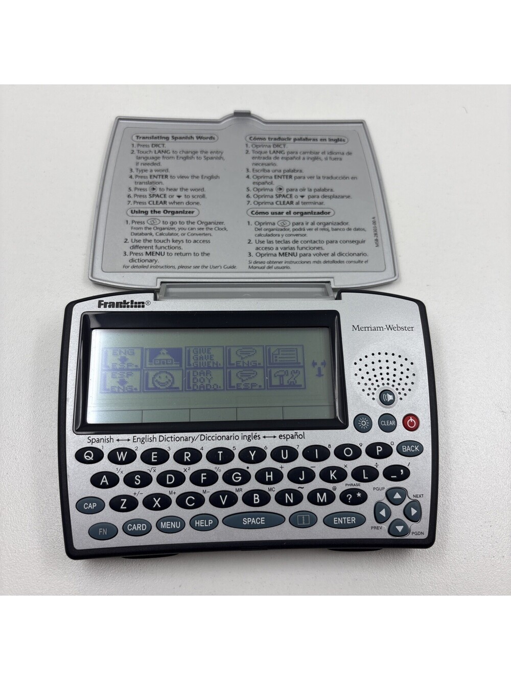 Franklin BES-1850 Digital Electronic Speaking Spanish/English Dictionary